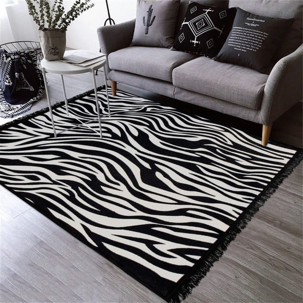 Dvipusis plaunamas kilimas Kate Louise Doube Sided Rug Zebra, 160 x 250 cm-image-4
