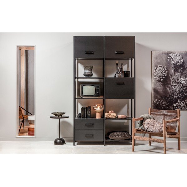 Tamsiai rudas staliukas BePureHome Tack, ø 40 cm-image-1