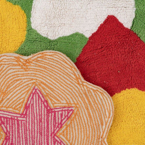 Iš medvilnės vaikiškas kilimas ø 150 cm Flowers – Ixia-image-3