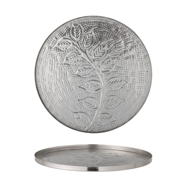 Iš metalo dekoratyvinis padėklas ø 30 cm Leila – Bloomingville-image-1