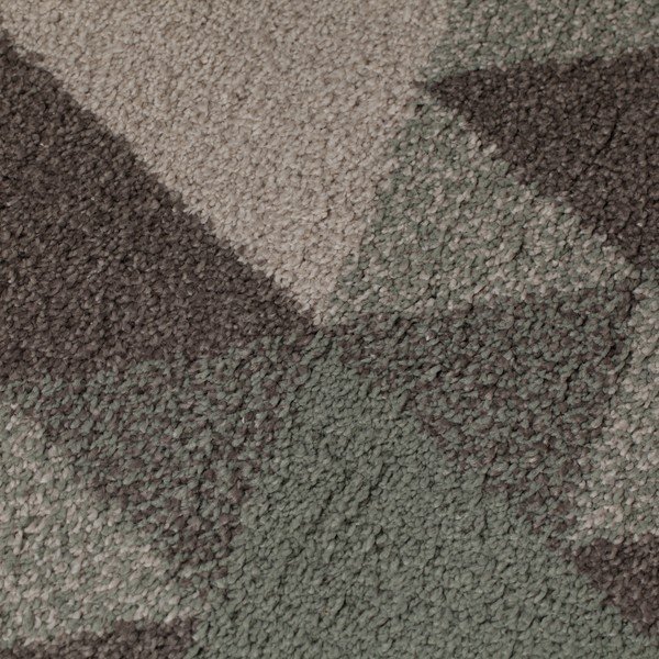 Žalios ir kreminės spalvos kilimas Flair Rugs Nuru, 160 x 230 cm-image-2