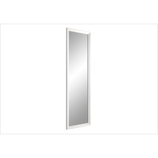 Sieninis veidrodis baltu rėmu Styler Paris, 47 x 147 cm