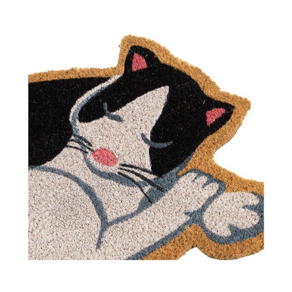Iš kokoso pluošto grindų kilimėlis 40x60 cm Cat – Casa Selección-image-1