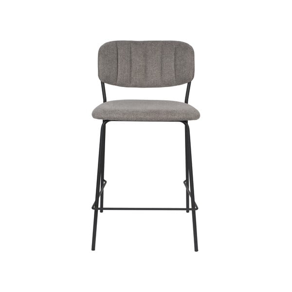 Pilkos baro kėdės komplekte 2 vnt 89 cm Jolien – White Label-image-2