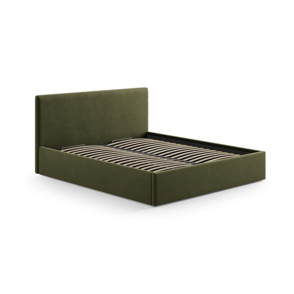 Žalios spalvos iš audinio galvūgalis 150,5x100 cm Remo – Micadoni -image-3