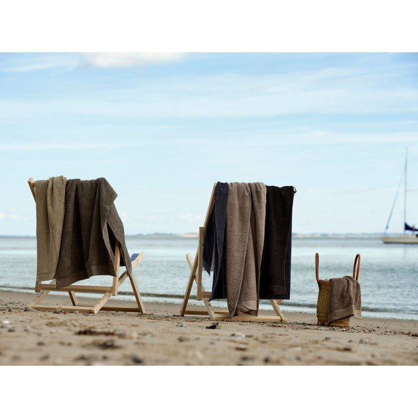 Pilkai žalias 100% medvilninis rankšluostis Zone Classic Eucalyptus, 70 x 140 cm-image-1