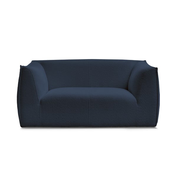Tamsiai mėlynos spalvos iš boucle sofa 170 cm Giorgia – Bobochic Paris