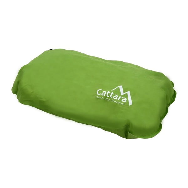 Žalioji savaime pripučiama pagalvė Cattara