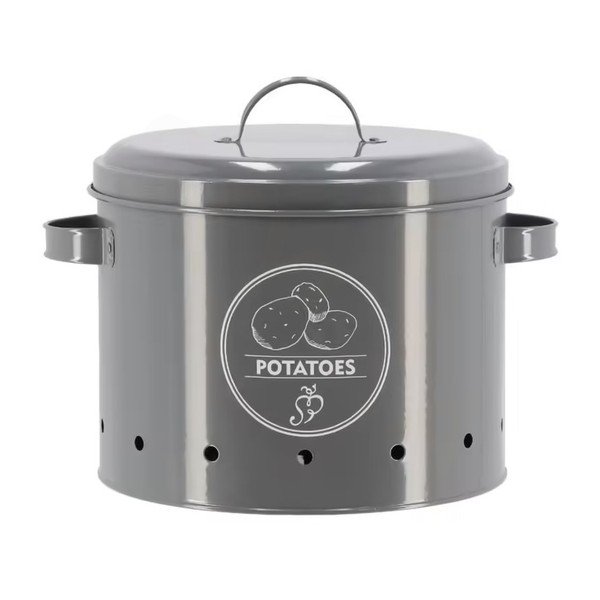 Iš plieno maisto laikymo indas bulvėms Secret Du Potager – Esschert Design