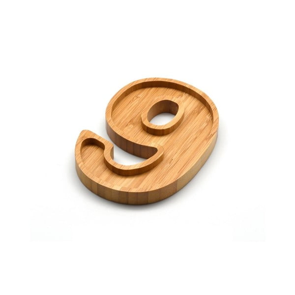 9 numerio formos bambukinis dubenėlis riešutams Bambum Numero
