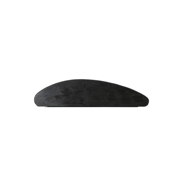 Sieninė lentyna iš mango masyvo juodos spalvos 110 cm Ginosa – Light & Living-image-1