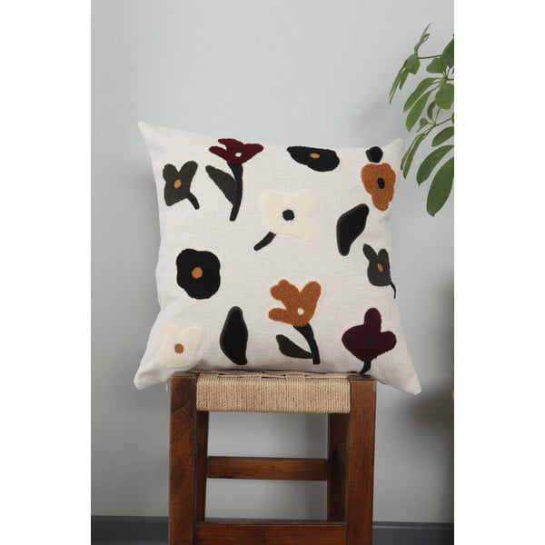 Iš lino dekoratyvinis pagalvės užvalkalas 43x43 cm Iris – Mioli Decor-image-1