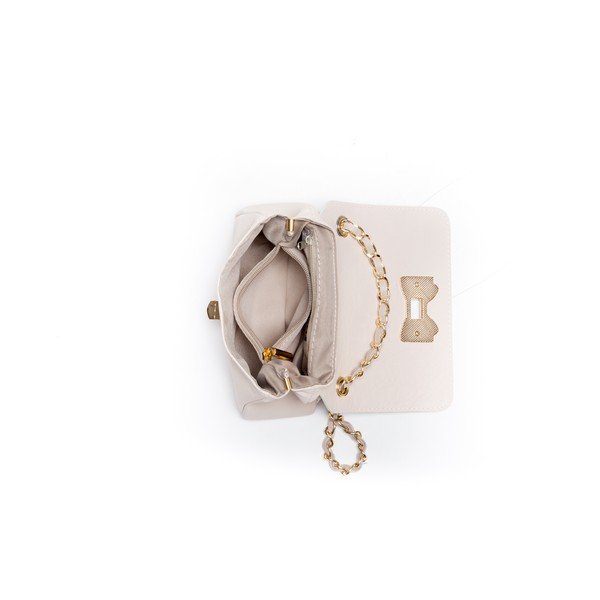 Odinė rankinė Roberta M. 2050 Beige-image-3