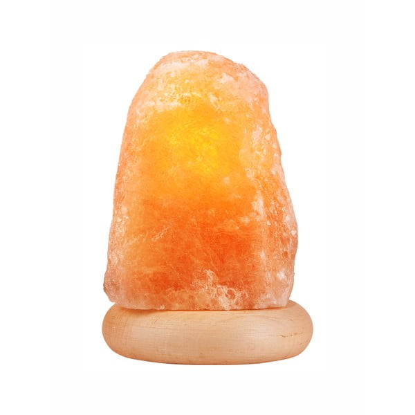 Oranžinė druskos lempa, aukštis 16 cm Sally - LAMKUR