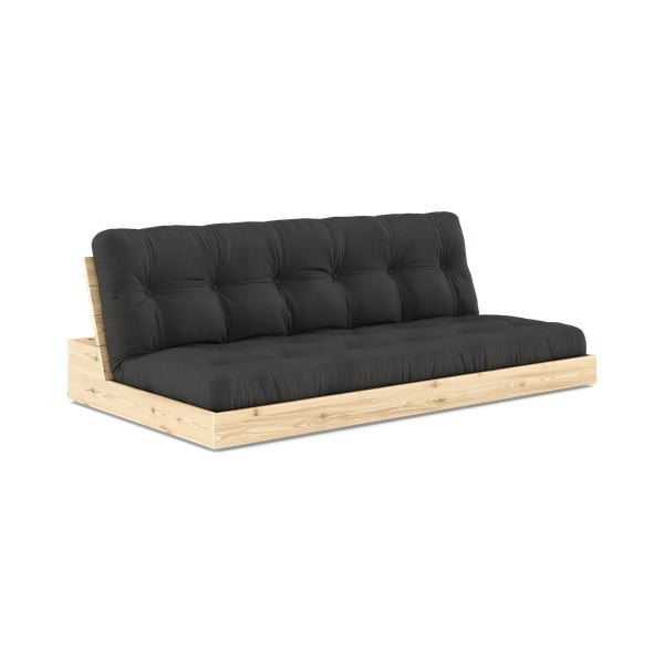 Sulankstoma sofa tamsiai pilkos spalvos 196 cm Base – Karup Design