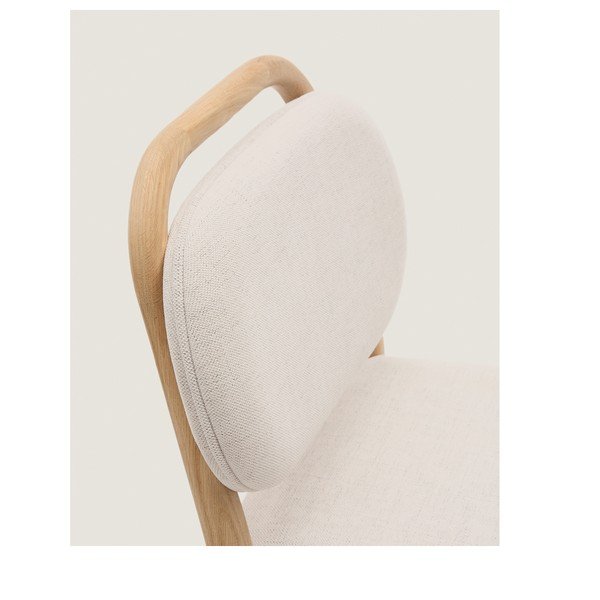 Smėlio spalvos baro taburetė (sėdynės aukštis 66 cm) Helda – Kave Home-image-3