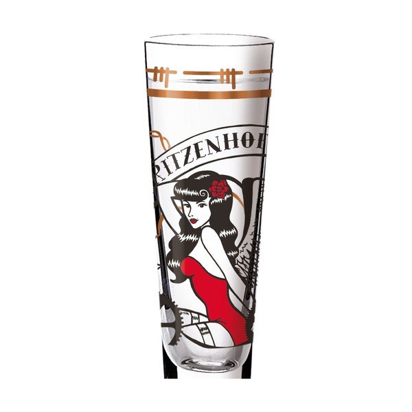 Krištolinio stiklo taurės ir 5 padėkliukų rinkinys "Ritzenhoff Markus Binz", 50 ml-image-2