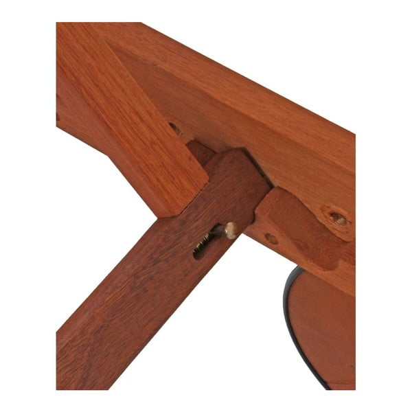 ADDU Palm Springs sulankstomas sodo gultas iš eukalipto medienos-image-1