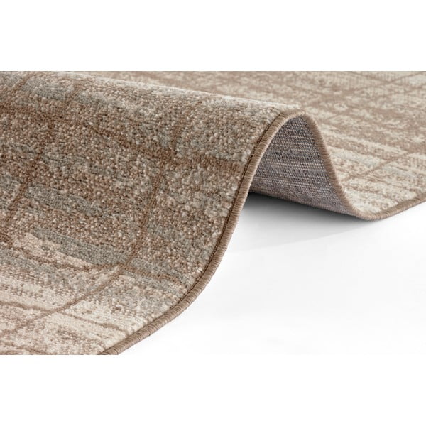 Kilimas rudos spalvos/smėlio spalvos 80x200 cm Terrain – Hanse Home-image-3