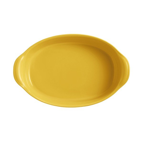 Ryškiai geltonas ovalus kepimo indas "Emile Henry", 3,8 l-image-2