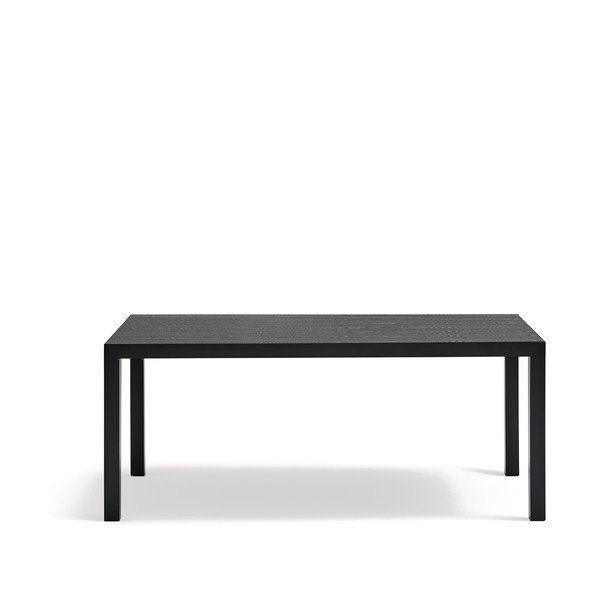 Valgomojo stalas su ąžuolo masyvo stalviršiu 75x180 cm Alma – Teulat
