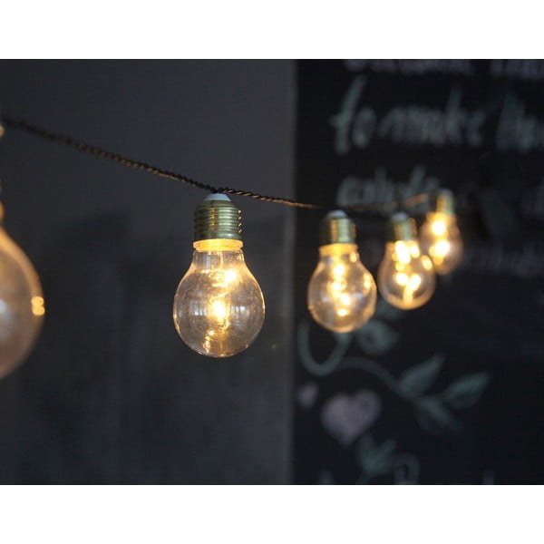 Balta LED girlianda Star Trading Glow, ilgis 1 m-image-3