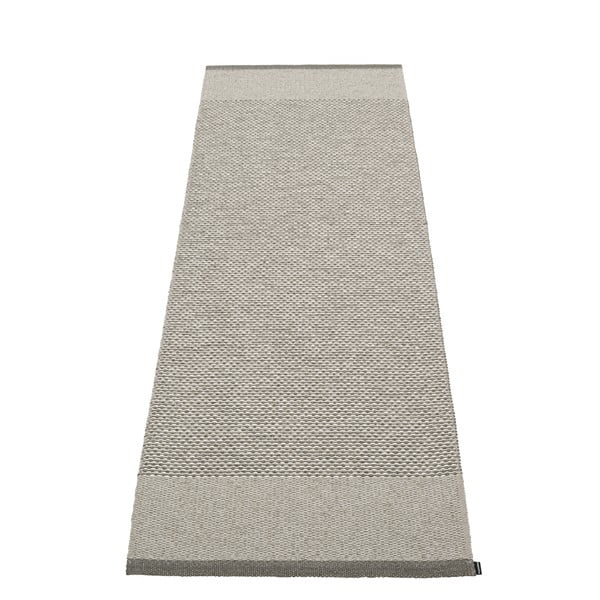 Pilkos spalvos lauko kilimas 85x260 cm Edit Warm Grey – Pappelina