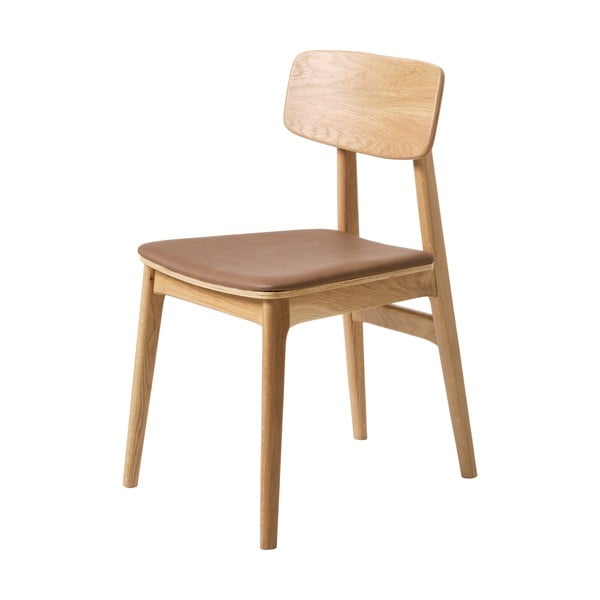 Natūralios spalvos valgomojo kėdės Livo - Unique Furniture