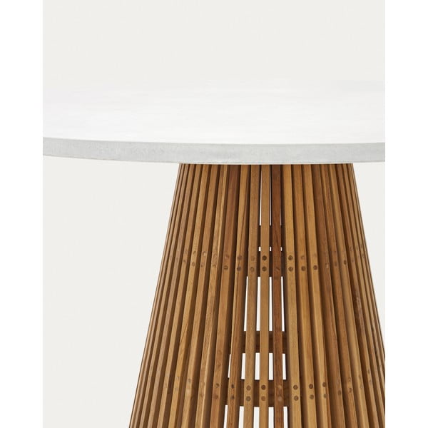 Apvalios formos sodo valgomojo stalas ø 120 cm Alcaufar – Kave Home-image-2