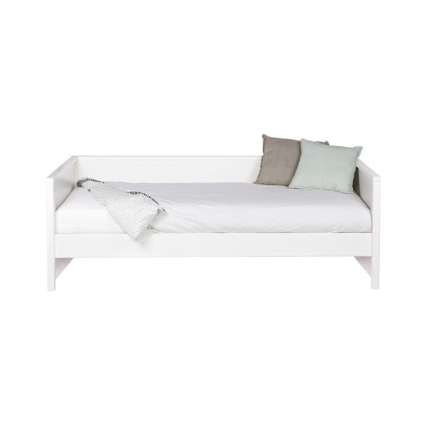 Viengulė lova baltos spalvos 90x200 cm Nikki – WOOOD-image-1
