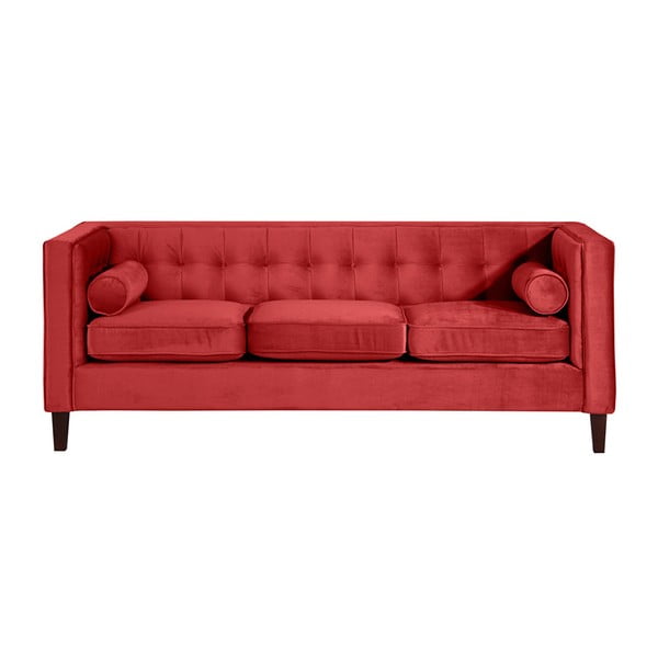 Plytų raudonos spalvos "Max Winzer Jeronimo" sofa, 215 cm