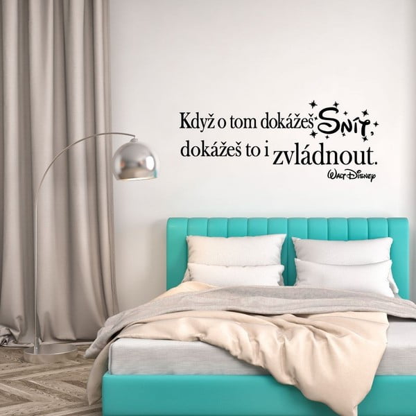 Sienų lipdukas su citata Ambiance If you can dream it-image-1