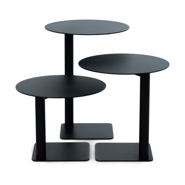 Iš metalo apvalios formos šoninis stalas ø 40 cm Sunny – Spinder Design-image-2