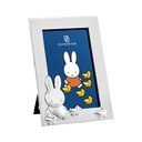 Iš metalo pastatomas rėmas sidabrinės spalvos 7x10 cm Miffy – Zilverstad