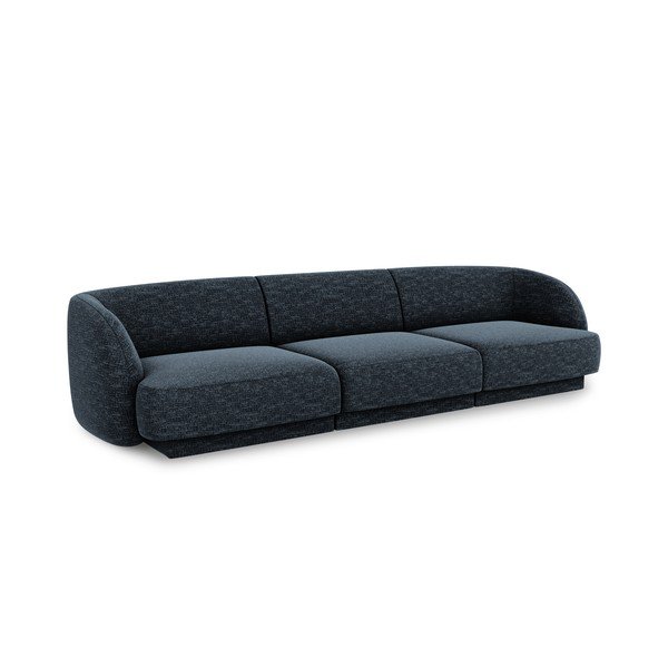 Tamsiai mėlyna sofa 259 cm Miley - Micadoni Home-image-2