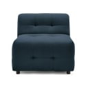 Tamsiai mėlynos spalvos sofos modulis Kleber - Bobochic Paris