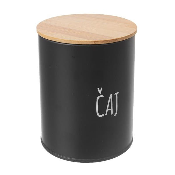 Juodos spalvos arbatos indas su bambukiniu dangteliu Orion, 750 ml talpos-image-1