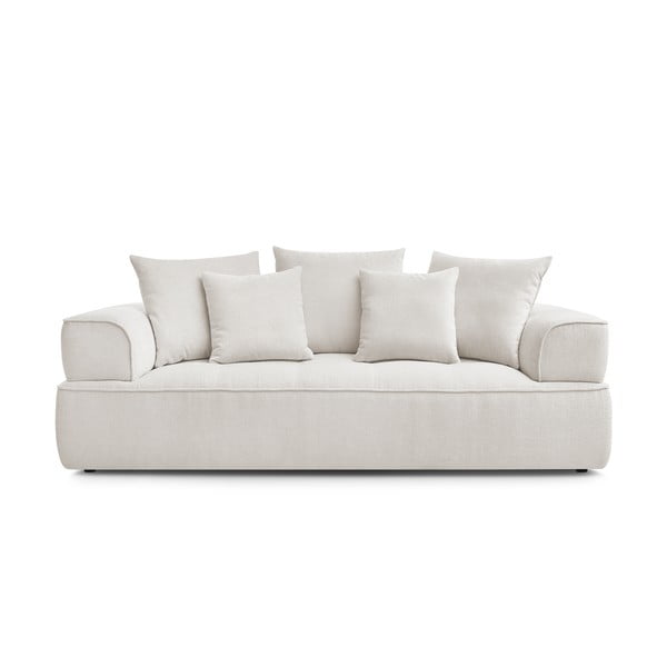 Smėlio spalvos iš šenilinio audinio sofa 237 cm Whesley – Bobochic Paris