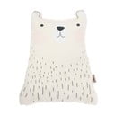 Balta vaikiška pagalvėlė su medvilne Mike & Co. NEW YORK  Pillow Toy Bear Cute, 22 x 30 cm