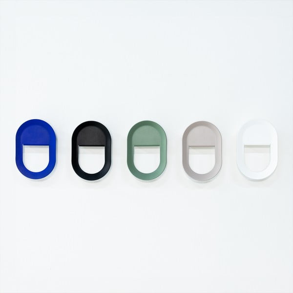 Sieninis mėlynos spalvos iš plieno kablys Coucou – Spinder Design-image-3