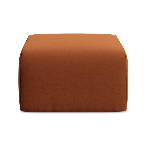 Terakotos spalvos taburetė iš velveto Lani – Makamii-image-2