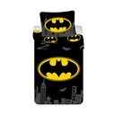Iš medvilnės viengulė vaikiška patalynė 140x200 cm Batman "The Emblem" – Jerry Fabrics