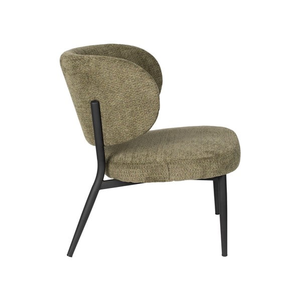 Krėslas žalios spalvos Sanne – White Label-image-3