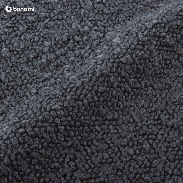 Pufas tamsiai pilkos spalvos iš boucle Molino – Micadoni Home-image-3