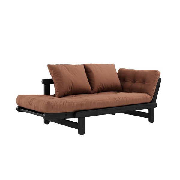 Sulankstoma sofa Karup Design Beat Black/Clay Brown-image-4