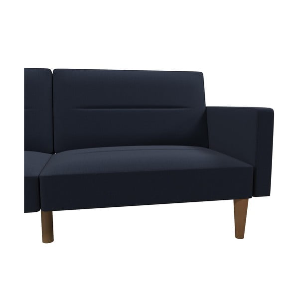 Tamsiai mėlyna sofa-lova Støraa Mainstays-image-4