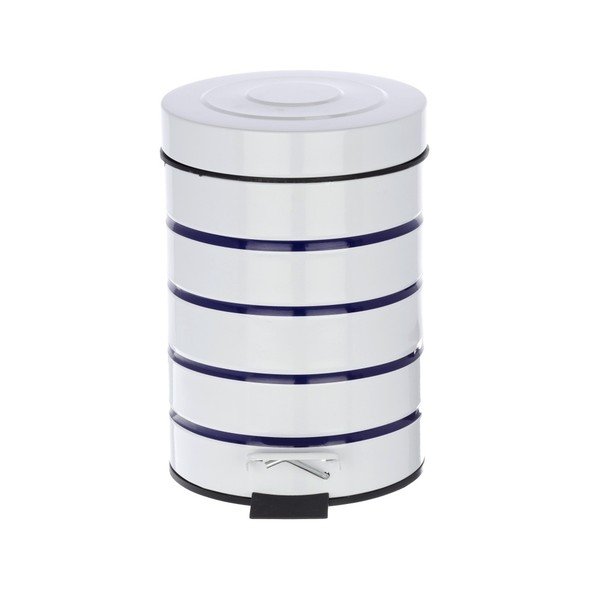Baltos ir mėlynos spalvos "Wenko Marine" šiukšliadėžė, 3 l-image-2