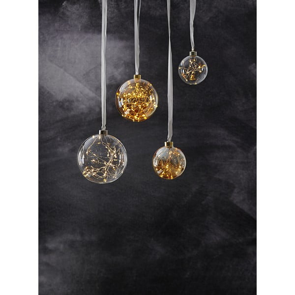 Šviečianti dekoracija su Kalėdų motyvu ø 10 cm Glow – Star Trading-image-3