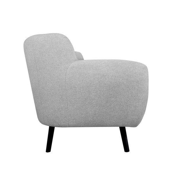 Šviesiai pilka dvivietė sofa "Kooko Home Rock-image-4