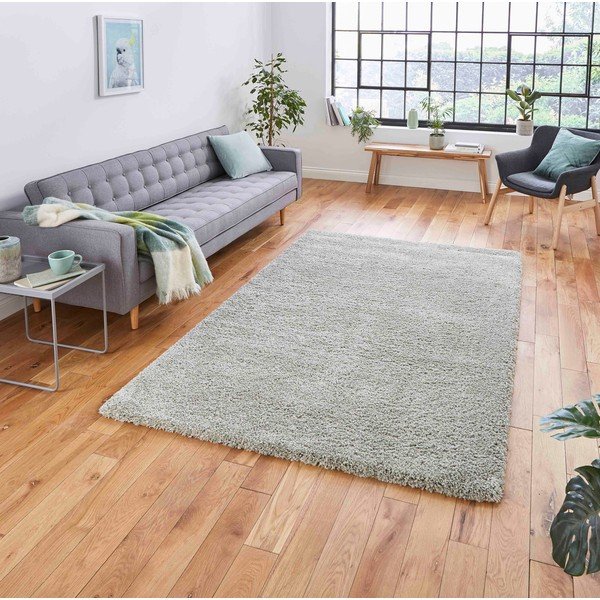Pastelinės žalios spalvos kilimas Think Rugs Sierra, 160 x 220 cm-image-1